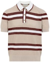 Dries Van Noten - "Mercy Stripe" Polo Shirt - Lyst