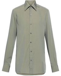 Tom Ford - Long-sleeve Lyocell Blend Shirt - Lyst