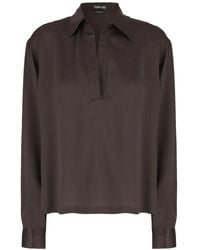 Tom Ford - Silk Satin Polo - Lyst