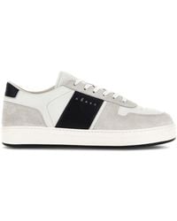 Hogan - Leather Sneakers With Logo - Lyst