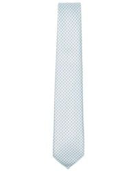 Giorgio Armani - Geometric Pattern Silk Tie - Lyst