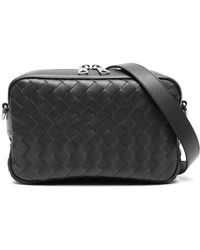 Bottega Veneta - Intrecciato Medium Messenger Bag - Men's - Calf Leather - Lyst