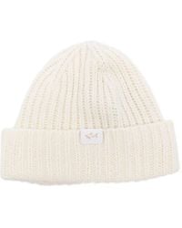 Paul & Shark - Ribbed Wool Blend Beanie Accessories - Lyst