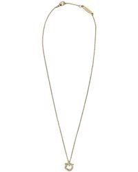 Ferragamo - Gancini Pendant Necklace - Lyst