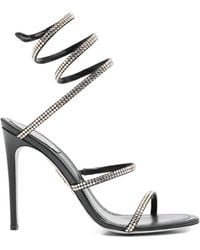 Rene Caovilla - Rhinestone Heels - Lyst