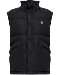 Moncler - "Grenoble" Gilet Imbottito "Evans" - Lyst