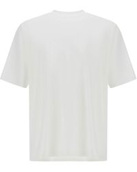 Herno - Stretch-Cotton Jersey T-Shirt With Scuba Details - Lyst