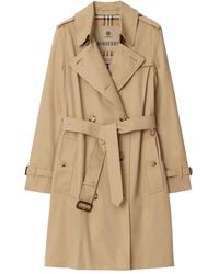 Burberry - Waterloo Trench Coat Honey - Lyst