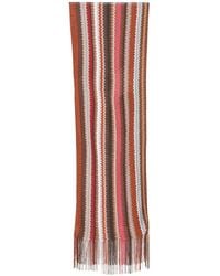 Missoni - Zig-Zag Viscose Fringed Scarf - Lyst