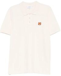Maison Kitsuné - Fox Head Polo Shirt - Lyst