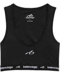 Balenciaga - Techwear Bra Top In Technical Fabric - Lyst