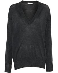 Roberto Collina - Merino Wool V-Neck Pullover - Lyst