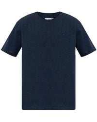 Etro - Crewneck Logo T-Shirt - Lyst