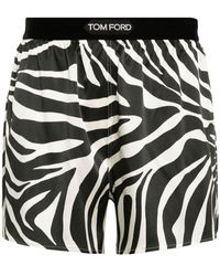 Tom Ford - Zebra Print Shorts - Lyst