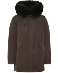 Yves Salomon - Parka Corto Iconico - Lyst