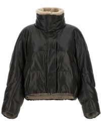 Brunello Cucinelli - Lamb Leather Jacket Clothing - Lyst