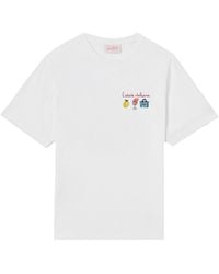 MC2 Saint Barth - T-Shirt Emilie With Embroidery Italian Summer - Lyst
