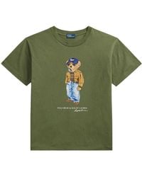 Polo Ralph Lauren - Polo Bear T-shirt In Cotton Jersey - Lyst