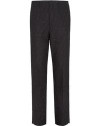 Fendi - Ff Trousers - Lyst