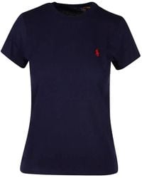 Polo Ralph Lauren - Classic Cotton Crewneck Tee - Lyst