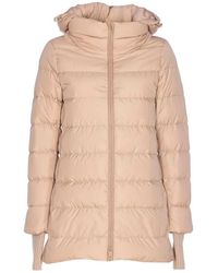 Herno - Hooded Zip-Up Padded Jacket - Lyst