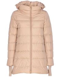 Herno - Hooded Zip-Up Padded Jacket - Lyst
