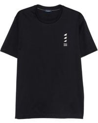 Paul & Shark - Crewneck Logo T-Shirt - Lyst