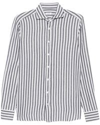 Borriello - Striped Long-sleeves Shirt - Lyst