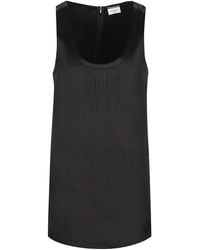 Saint Laurent - Cassandre Shift Dress - Lyst