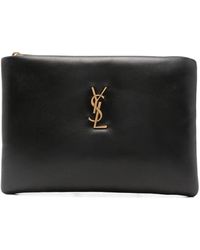 Saint Laurent - Small Calypso Clutch Bag - Lyst