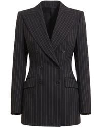 Dolce & Gabbana - Striped Print Jacket - Lyst