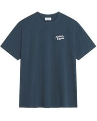 Maison Kitsuné - Handwriting Comfort Fit T-Shirt - Lyst