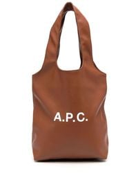 A.P.C. - Ninon Small Tote Bag - Lyst