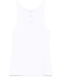 Prada - Cotton Sleeveless Top - Lyst