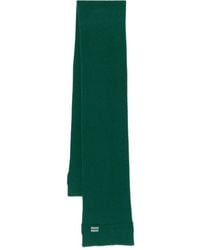 Miu Miu - Ribbed Virgin Wool-blend Scarf - Lyst