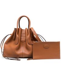 Tod's - Di Bag Piccola Con Coulisse - Lyst