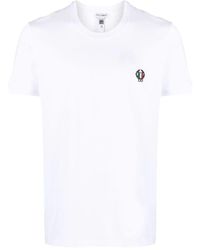 Dolce & Gabbana - Logo-embroidered T-shirt - Lyst