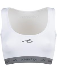 Balenciaga - Techwear Bralette Tank Top In Technical Fabric - Lyst