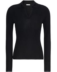 Max Mara - Cashmere And Silk Polo Shirt - Lyst
