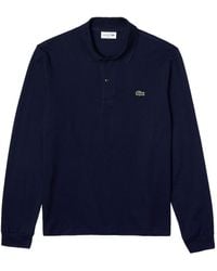 Lacoste - Polo Dal Taglio Classico A Maniche Lunghe L.12.12 Original-Uomo - Lyst
