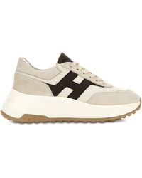 Hogan - Hi-Fi Suede And Nappa Leather Sneakers - Lyst