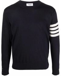 Thom Browne - 4-Bar Knitted Sweater - Lyst