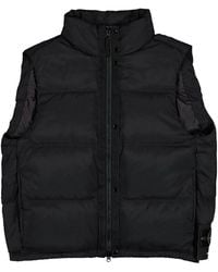 Stone Island - Lightweight Vest With Pockets And Zip - Lyst