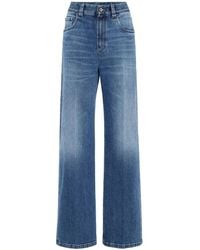 Brunello Cucinelli - Contemporary Loose Cotton Comfort Denim Pants - Lyst