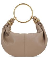 Chloé - Bracelet Small Leather Hobo Bag - Lyst