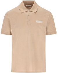 Givenchy - Paris Gros Grain Cotton Polo - Lyst