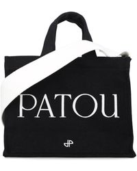 Patou - Small Tote Bag With Logo - Lyst