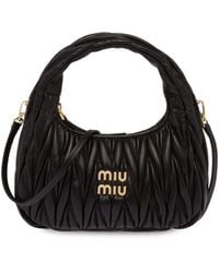 Miu Miu - Mini Wander Matelassé Shoulder Bag - Lyst