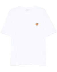 Maison Kitsuné - Fox Head Regular Tee-Shirt - Lyst