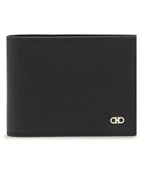 Ferragamo - Micro Gancio Leather Wallet - Lyst